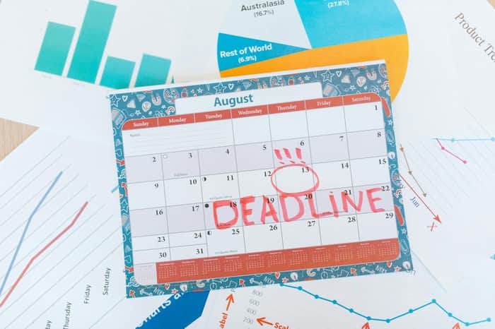 Kalender deadline